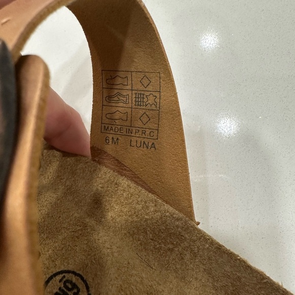 Rose Gold Sandals - Size 6 - Picture 8 of 9